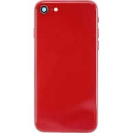 Πίσω Καπάκι/Back Cover Glass για iPhone iPhone 8 Plus με Ταινία Διπλής Όψεως Κοκκινο